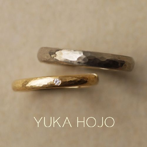 和歌山で人気のYUKA HOJO結婚指輪デザインPassage of time　軌跡