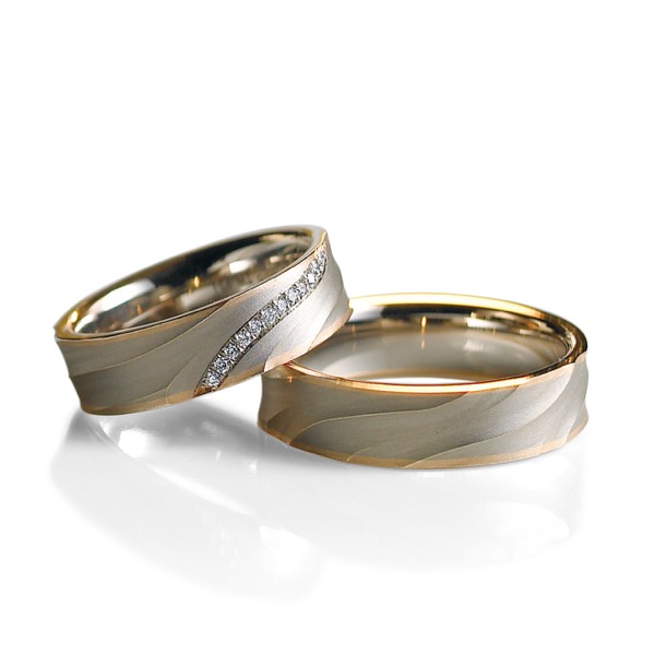 和歌山で人気のFISCHER結婚指輪デザイン9650156/9750156