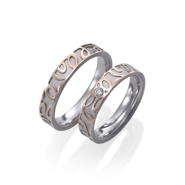 和歌山で人気の鍛造製法で作られている高品質結婚指輪ブランドフィッシャー9650289/9750289