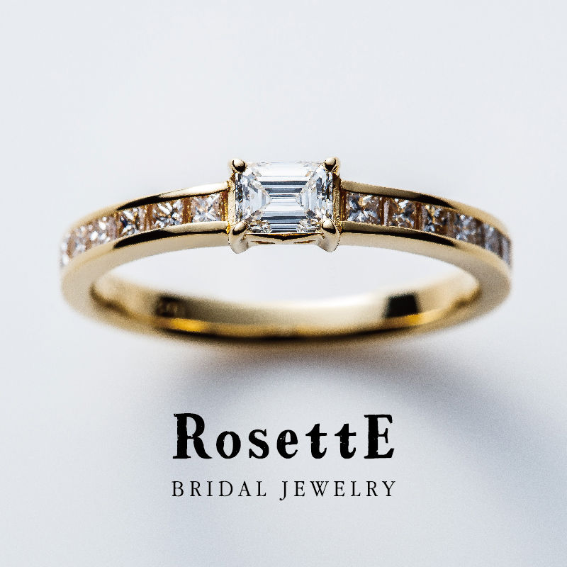 RosettEのプロポーズにおすすめ婚約指輪デザインTower～塔～デザイン