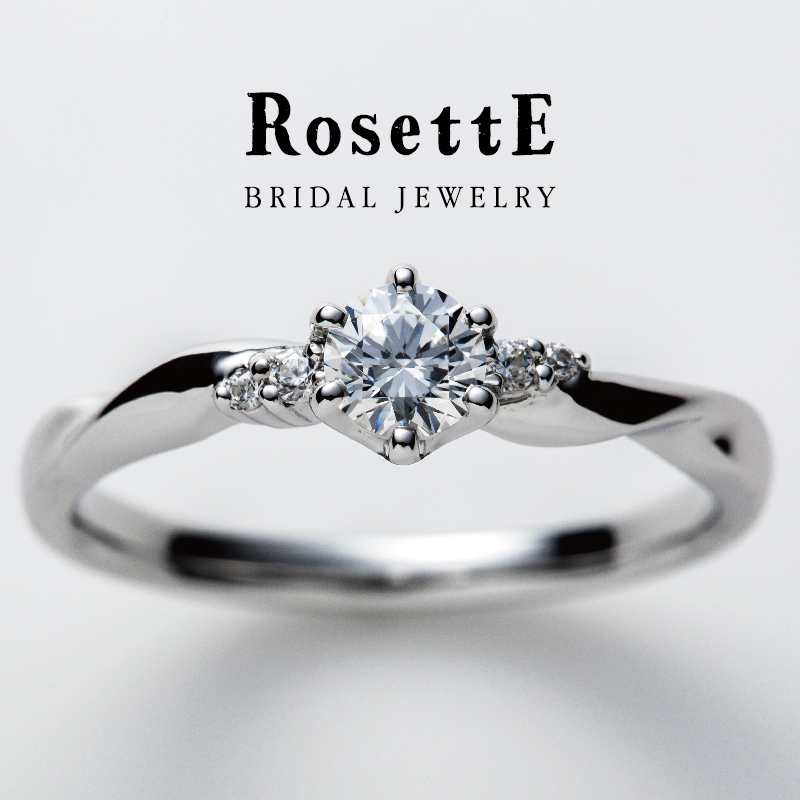 和歌山で人気のRosettE婚約指輪デザインつるバラ～VINE ROSES～