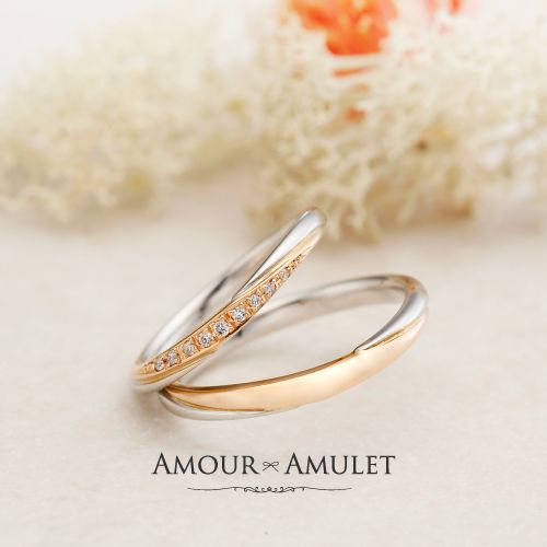 和歌山の可愛い結婚指輪でアムールアミュレットのシェリー