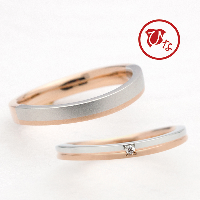 garden和歌山がおすすめする入籍日に着けたい結婚指輪デザイン1