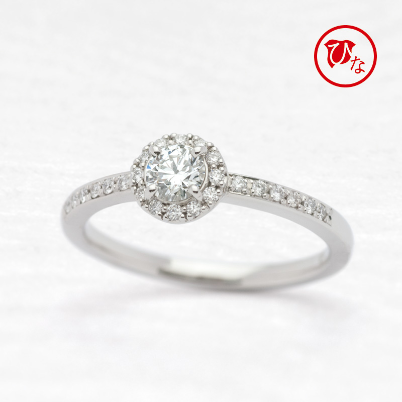 和歌山でプロポーズに人気のひな婚約指輪デザイン4