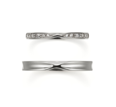 ORECCHIO（オレッキオ）ハイセンスな結婚指輪デザインSM-2119 & SM-2118
