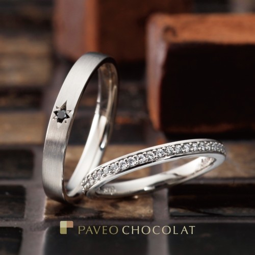 和歌山で人気のPaveo Chocolatはアンティーク調のかわいい結婚指輪ESPOIR　エスポワール
