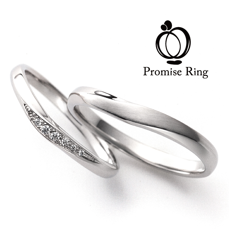 Promise Ring和歌山でおすすめの細身で華奢な結婚指輪Promise of SMALE