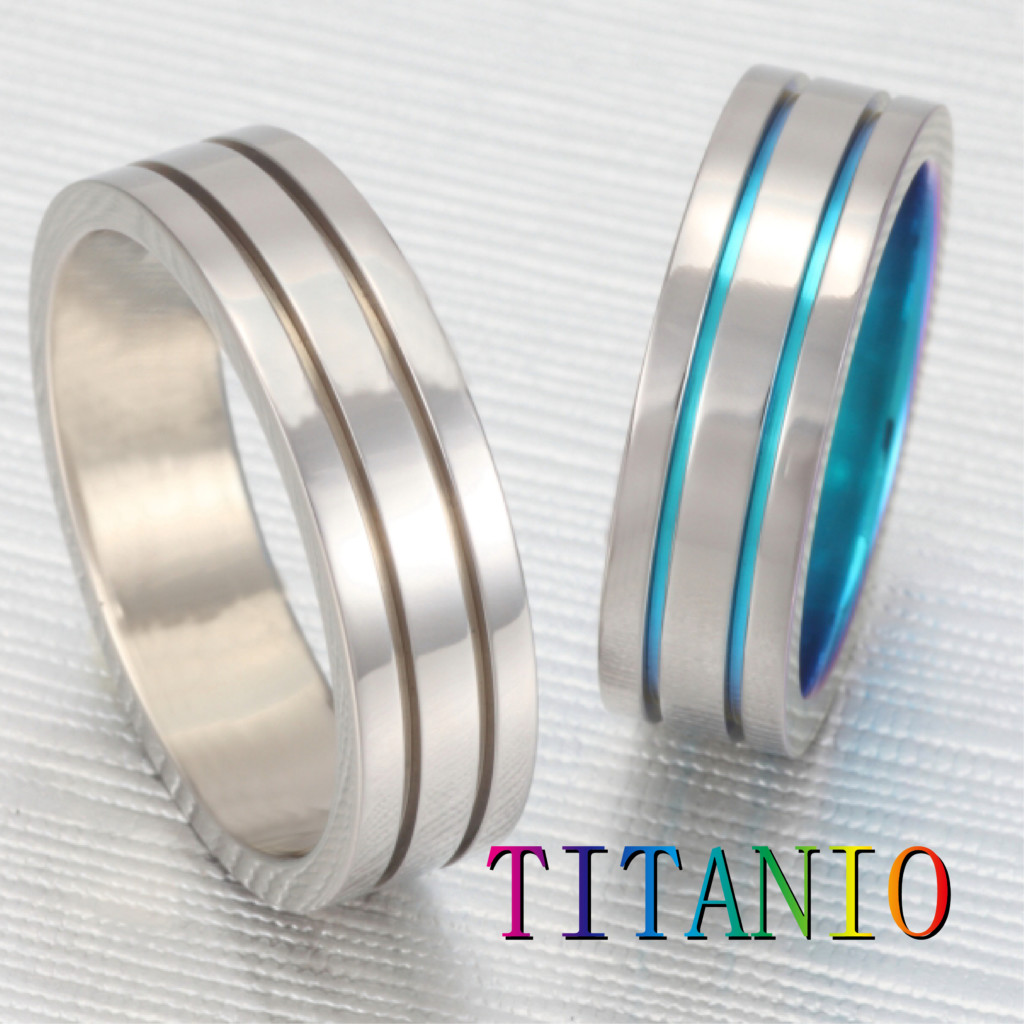 大阪でおすすめのTITANIO（ティタニオ）結婚指輪デザイン3