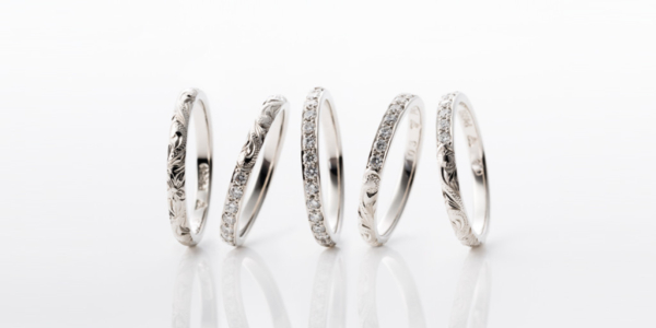 Half Engraved Ring / ハーフ エングレイブド リング