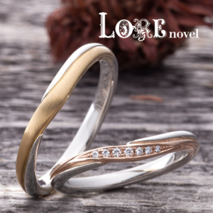 大阪で人気！アンティーク調のかわいいLORE novelの結婚指輪デザイン