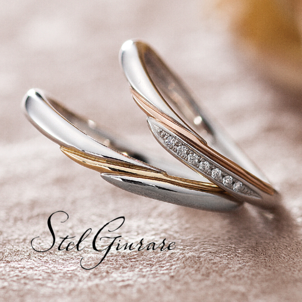 大阪で人気！アンティーク調のかわいいStel Giurareの結婚指輪デザインモーイ-Mooi