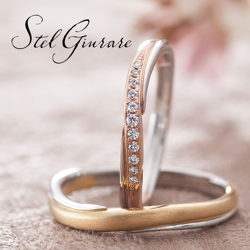 和歌山で人気の結婚指輪ステルジュラーレはかわいいアンティーク調リード-Lead