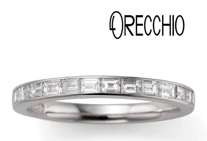 和歌山でシンプルな結婚指輪で人気のオレッキオのエタニティリング