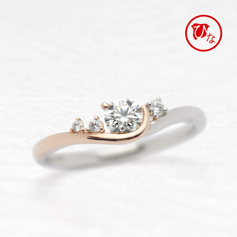 ビーチでプロポーズにおすすめひなの婚約指輪デザイン