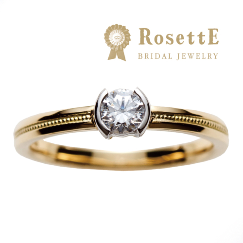ロゼット　RosettE　和歌山　ひとひねりあるデザインの婚約指輪
