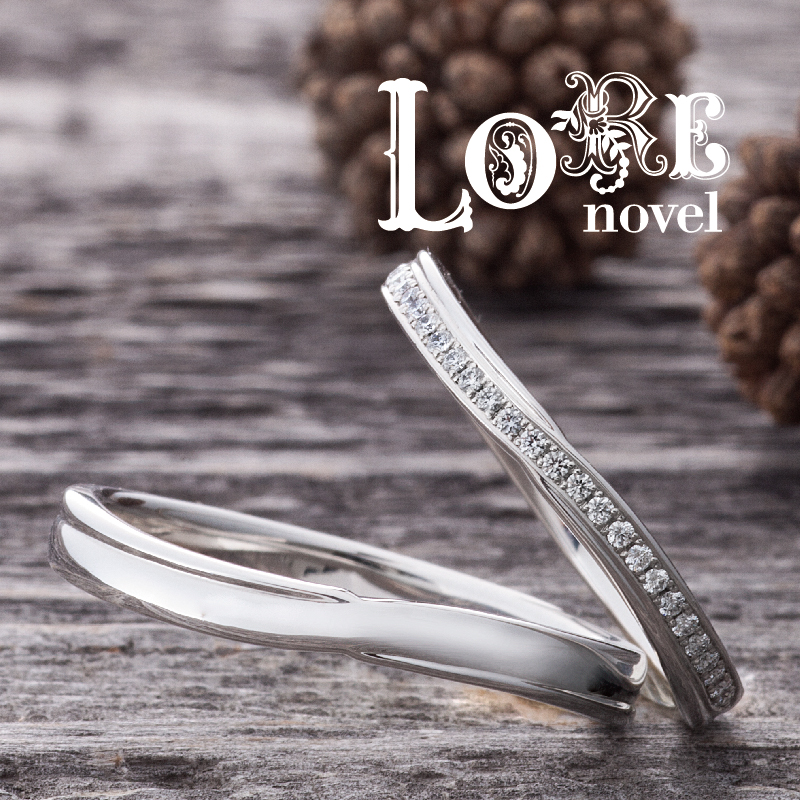 かわいいアンティーク調の結婚指輪ロアノベルは和歌山で人気ティッカオム-tycka om