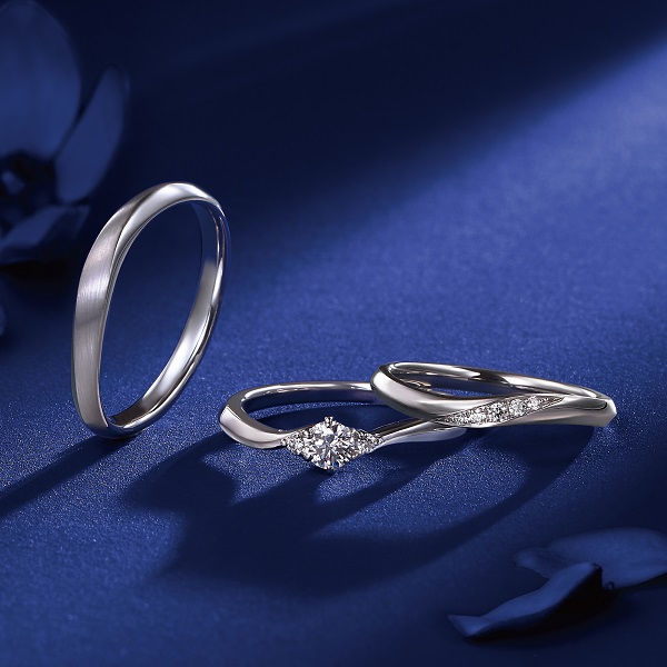 婚約指輪と結婚指輪でデザインが違う！
