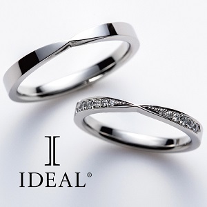 大阪でおすすめの高品質結婚指輪IDEAL Plus fortの人気デザイン
