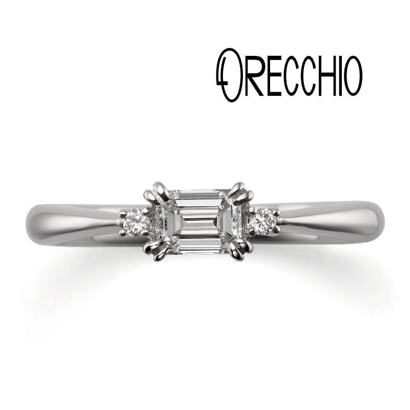 和歌山ORECCHIOの婚約指輪(プロポーズリング)LF950