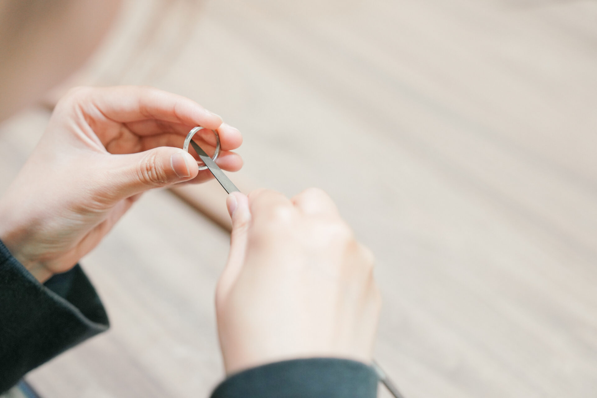 和歌山　手作り　ペアリング　紀の川市