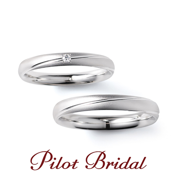 和歌山で人気PilotBridalの結婚指輪デザイン1