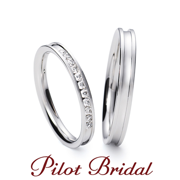 大阪で人気の結婚指輪Pilot Bridal人気デザインDear【親愛】