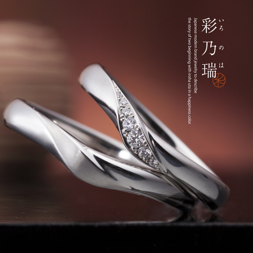 大阪で人気の結婚指輪彩乃瑞人気デザイン真心の花束