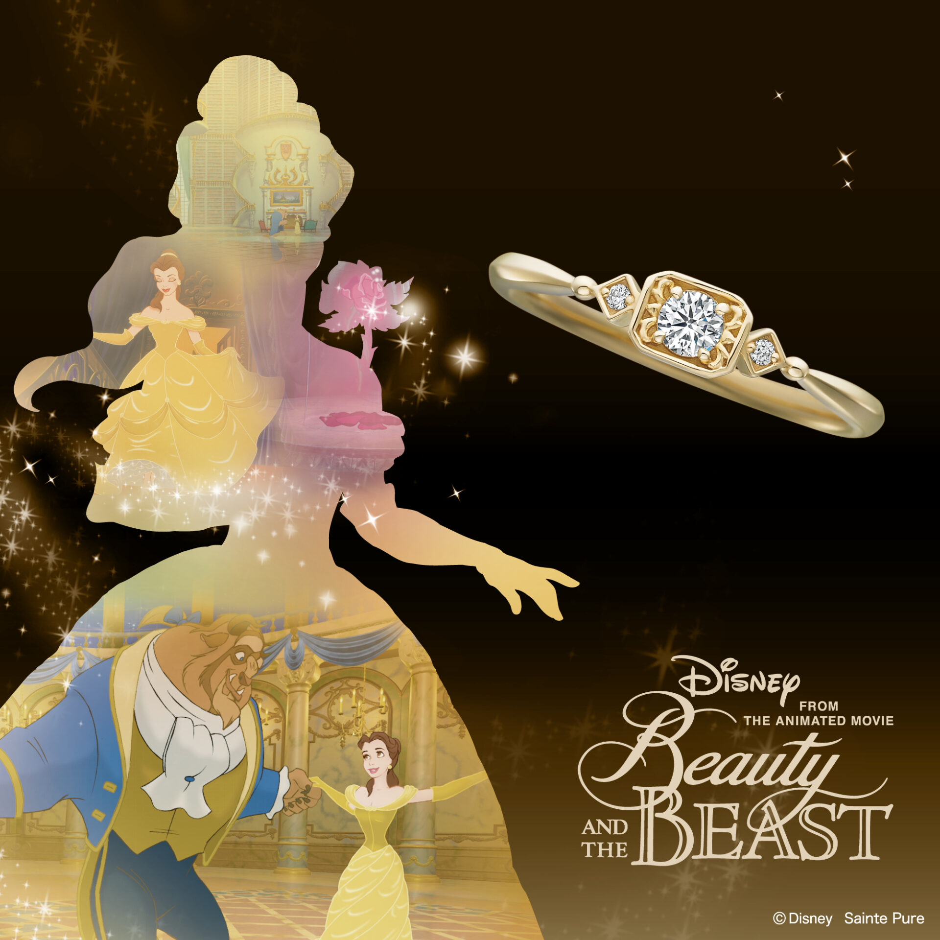 ディズニープリンセスシリーズ期間・数量限定婚約指輪Timeless grace