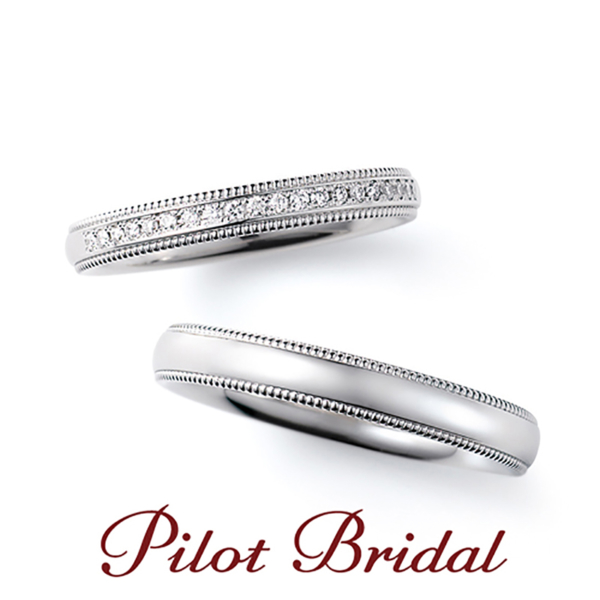 パイロット ブライダル – Pilot Bridalの結婚指輪大阪で人気デザインHappiness【幸福】