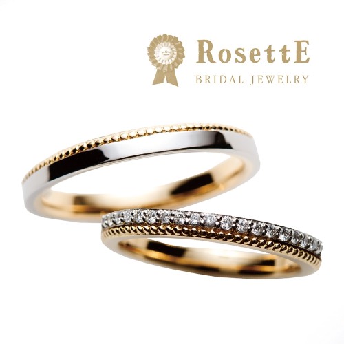 大阪でメンズにおすすめ！RosettEの結婚指輪デザイン4