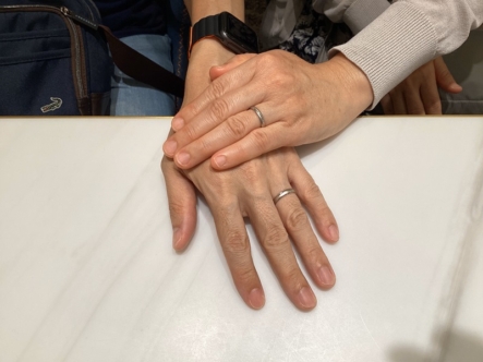 和歌山県和歌山市：Pilot Bridalの結婚指輪をご成約いただきました