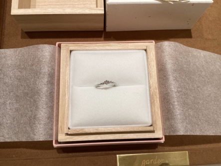 和歌山県和歌山市・伊都郡かつらぎ町：ラプンツェルの婚約指輪をご成約いただきました！