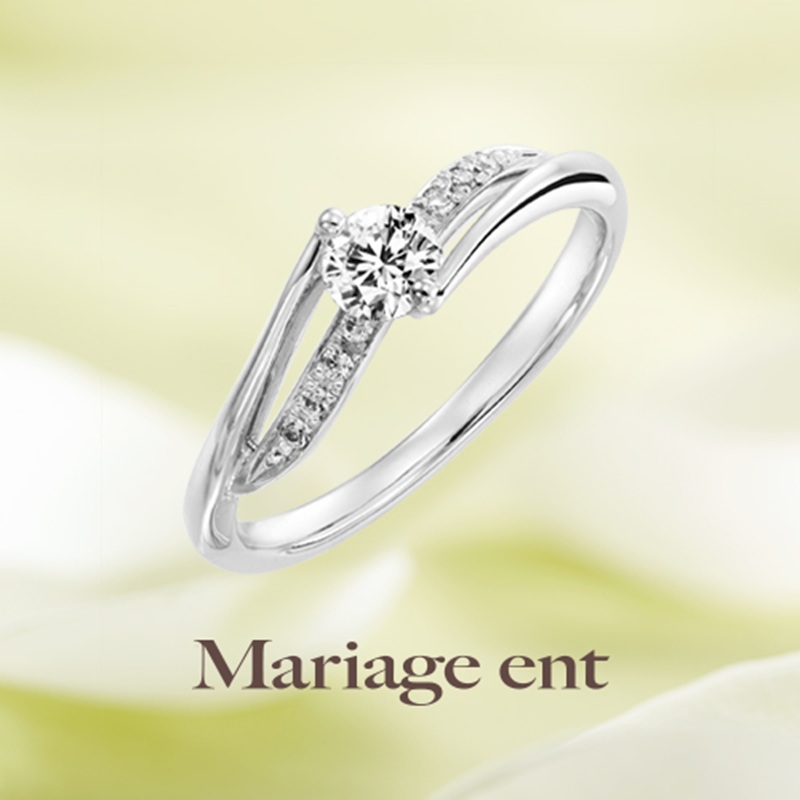 京都でプロポーズリングにおすすめな婚約指輪ブランドのマリアージュエント