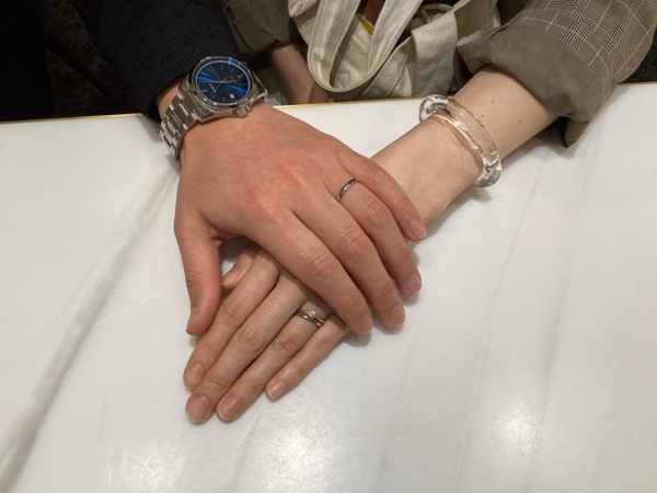 三重県伊賀市・和歌山県和歌山市　Promise　Ring（プロミスリング）の結婚指輪をご成約いただきました！