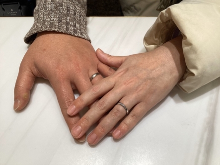 和歌山県伊都郡：FISCHER（フィッシャー）の結婚指輪をご成約いただきました