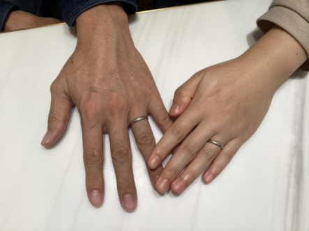 和歌山県橋本市　Pilot Bridal（パイロットブライダル）の結婚指輪をご成約いただきました