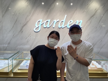 和歌山県　IDEAL Plusfort(アイデアルプリュフォール)の結婚指輪をご成約いただきました