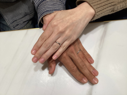 和歌山県東牟婁郡太地町　nocur（ノクル）の結婚指輪をご成約いただきました