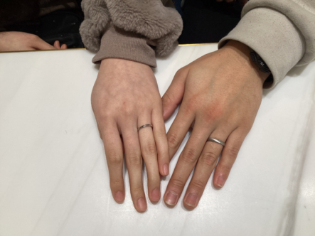 和歌山県和歌山市　FISCHER（フィッシャー）の結婚指輪をご成約いただきました。