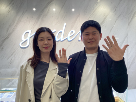 和歌山県御坊市・田辺市　FISCHER（フィッシャー）の結婚指輪をご成約いただきました。