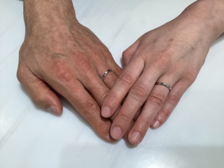 和歌山県紀美野町・紀の川市　Disney Cinderella（ディズニーシンデレラ）の結婚指輪をご成約いただきました。