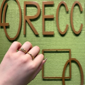 ORECCHIO（オレッキオ）の婚約指輪と結婚指輪の重ね付け