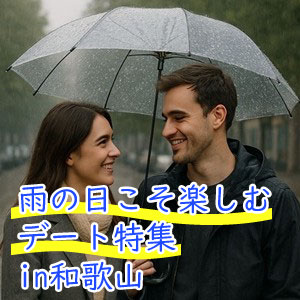 雨の日こそ楽しむデート特集in和歌山