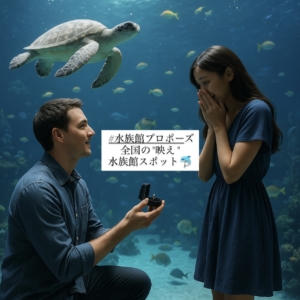 関西でプロポーズするならここ!感動必至の水族館5選
