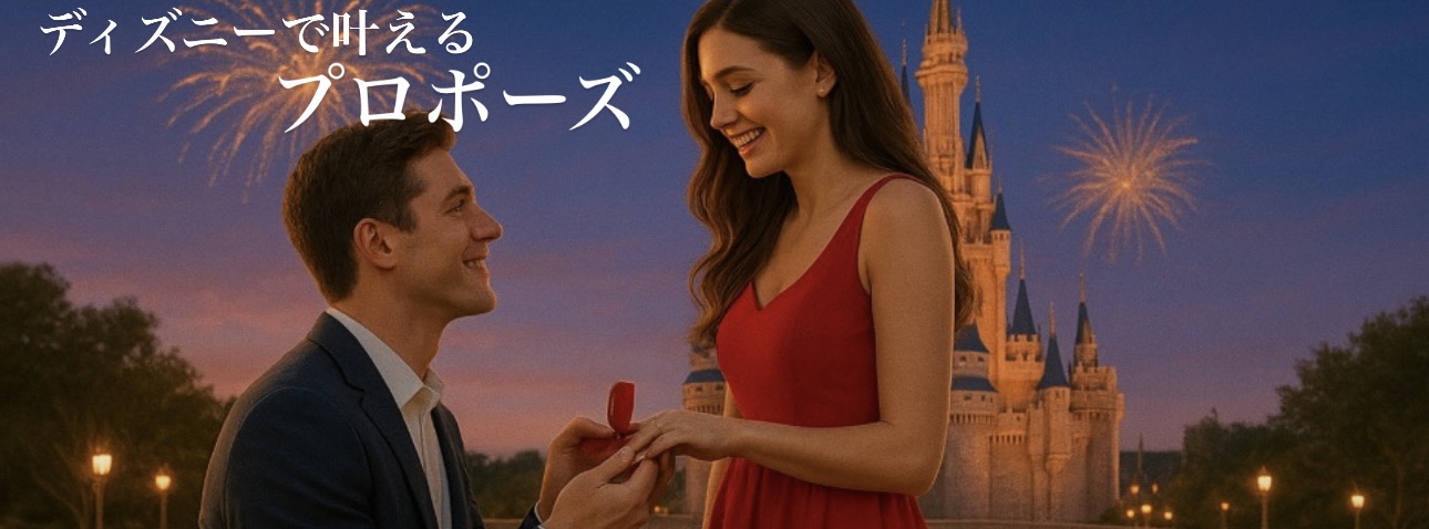 ディズニーで叶える世界1のプロポーズ