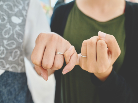 和歌山県橋本市　Disney Cinderella（ディズニーシンデレラ）の結婚指輪をご成約いただきました