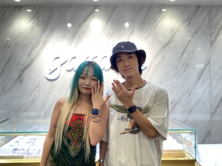 和歌山県田辺市　FISCHER（フィッシャー）の結婚指輪をご成約いただきました