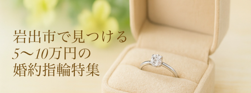 【岩出市】予算10万円以内で探す婚約指輪ランキング