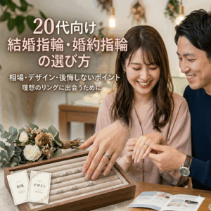 20代向け結婚指輪・婚約指輪の選び方｜相場・人気デザイン・後悔しないポイント
