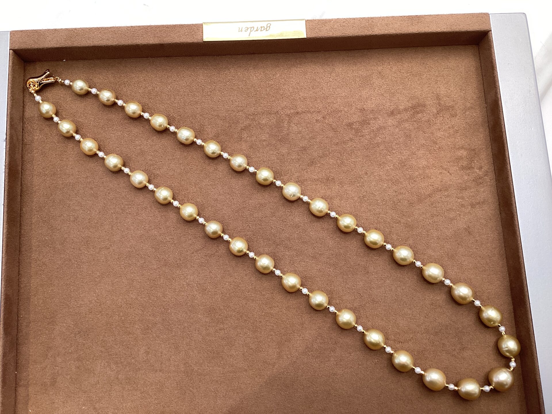 和歌山県：ネックレスをリフォームとピアス加工